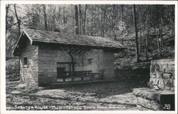 Shelter House Muscatatuck State Park Postcard