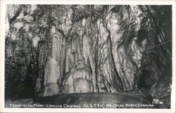 Franciscan Monk, Linville Caverns Postcard