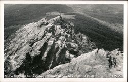 Grandfather Mountain Summit View Postcard