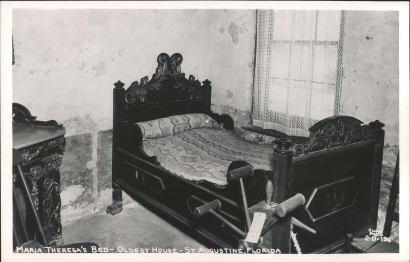 Maria Theresa's Bed, Oldest House, St. Augustine Florida