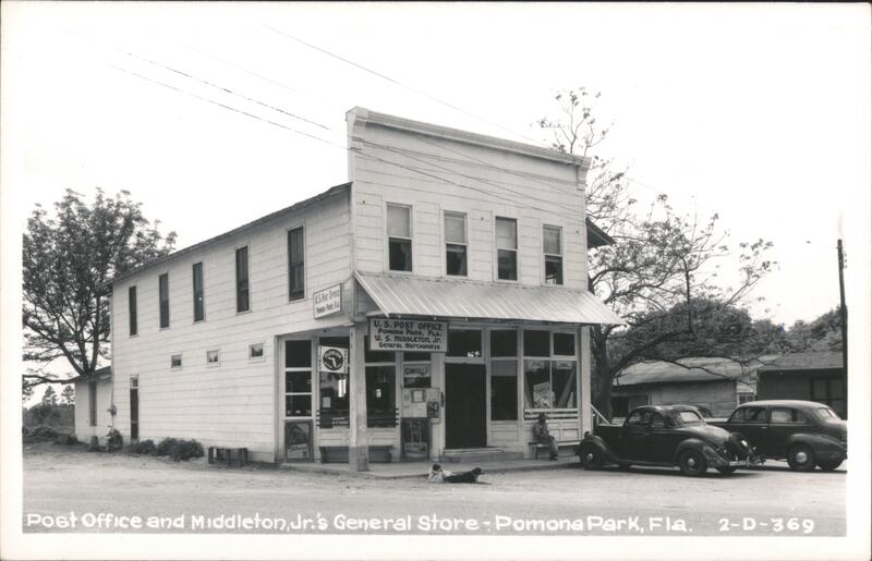 Post Office & Middleton's General Store Pomona Park Florida