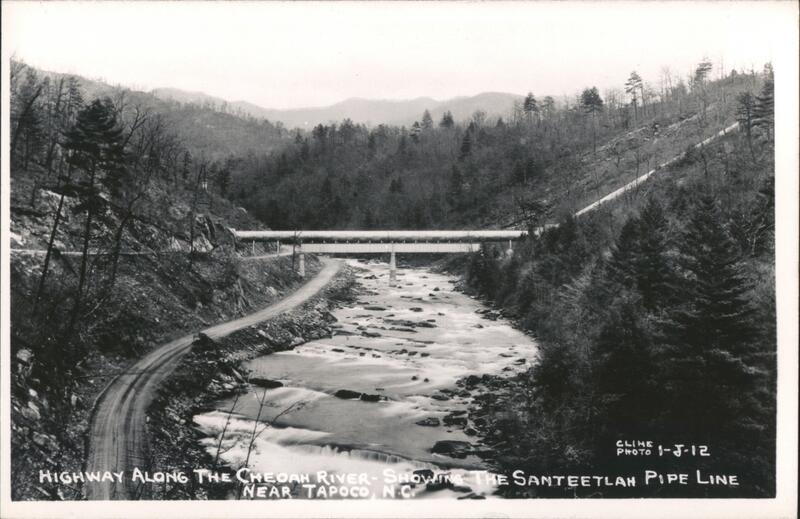 Cheoah River, Santeetlah Pipe Line, Tapoco, NC North Carolina