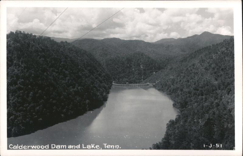 Calderwood Dam and Lake Vonore Tennessee