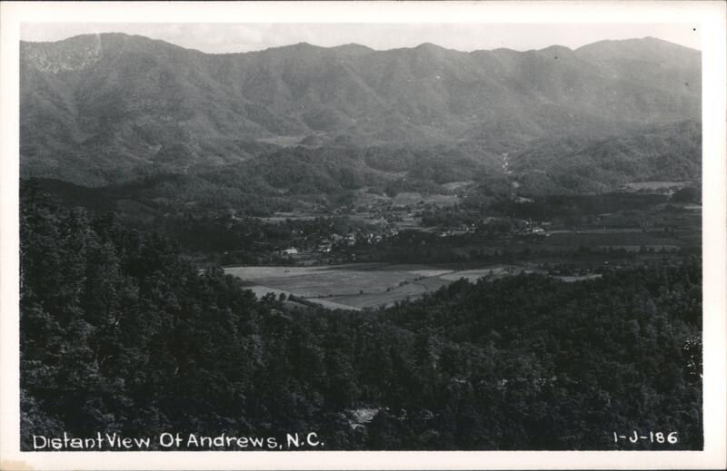 Distant View of Andrews, NC North Carolina