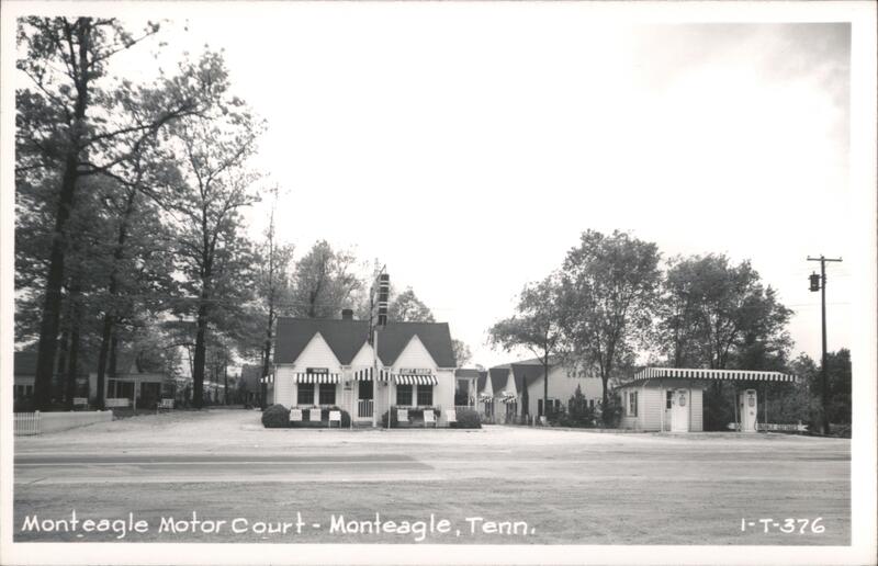 Monteagle Motor Court, Gift Shop, Vacancy Sign Tennessee