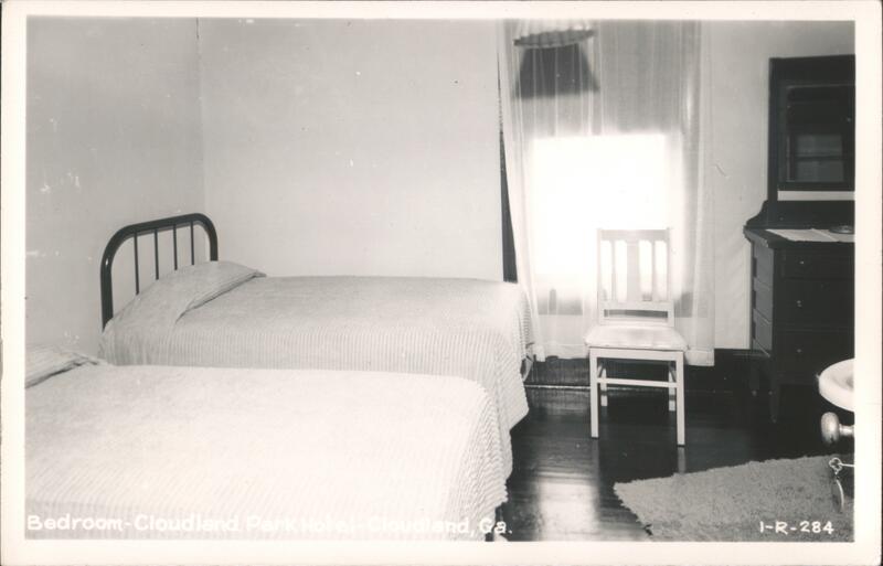 Cloudland Park Hotel Bedroom, Cloudland, GA Georgia