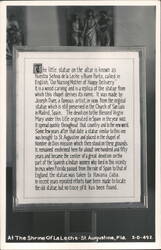 Shrine of La Leche, St. Augustine, Florida Postcard