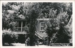Mountain View Cottage, Tapco Lodge Postcard