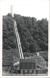 Santeetlah Power House near Tapoco Postcard