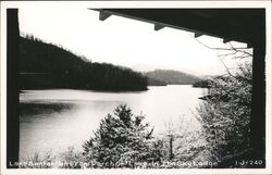Lake Santeetlah from Lake in the Sky Lodge Postcard