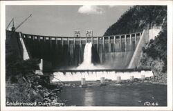 Calderwood Dam, Tennessee Postcard