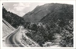Nantahala Gorge and River on US 19 Postcard