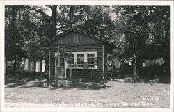 Little River Cabin Crafts, Kinzel Springs TN Postcard
