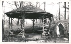 Moses Rock Assembly Ground Gazebo Monteagle, TN Postcard