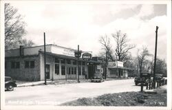 Monteagle, Tennessee - Lacy & Co. Drugs Store Postcard