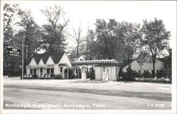 Monteagle Motor Court, Gift Shop, Gas Station Postcard