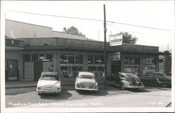 Theatre Fountain, Oliver Springs, TN - Vintage Photo Postcard