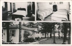 Cottages at Joyland, Lookout Mountain Postcard