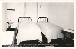Cloudland Park Hotel Double Bedroom Postcard