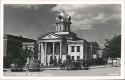 Bryson City, NC Courthouse - Vintage Postcard View Postcard