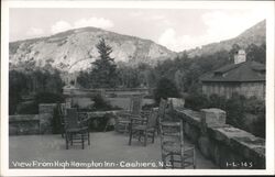 High Hampton Inn View, Cashiers, NC Postcard