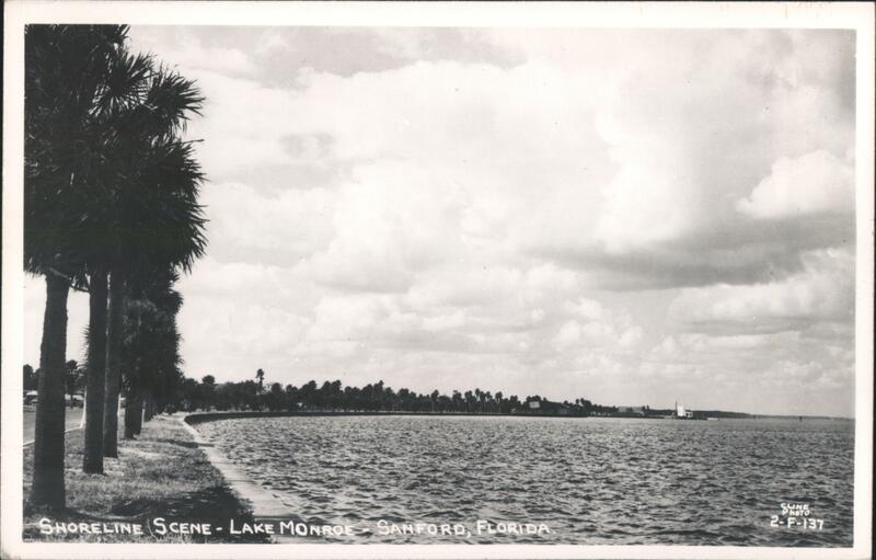 Shoreline Scene Lake Monroe Sanford Florida