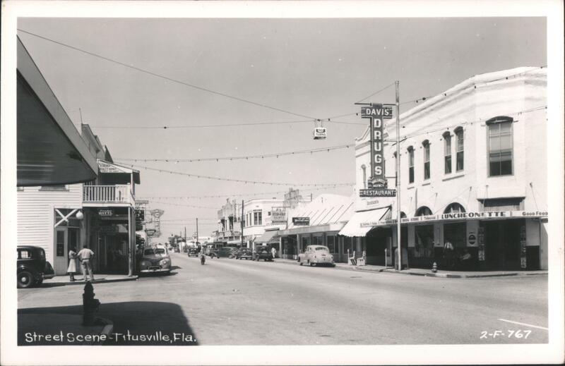 Titusville, Florida Street Scene