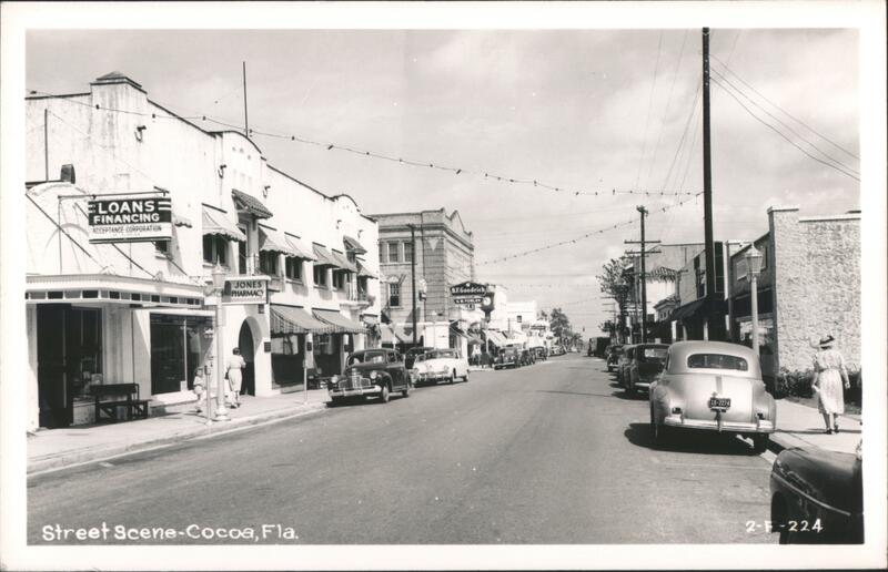 Cocoa, Florida Street Scene