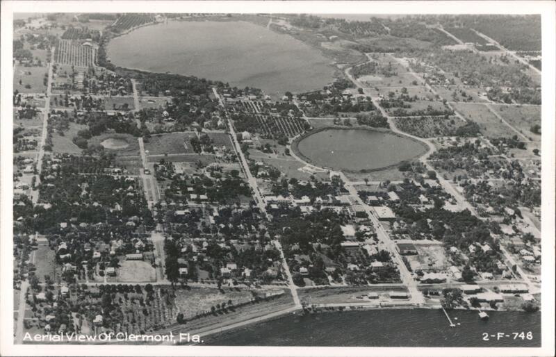 Aerial View of Clermont, Florida