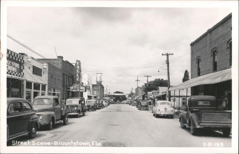 Blountstown, Florida Street Scene