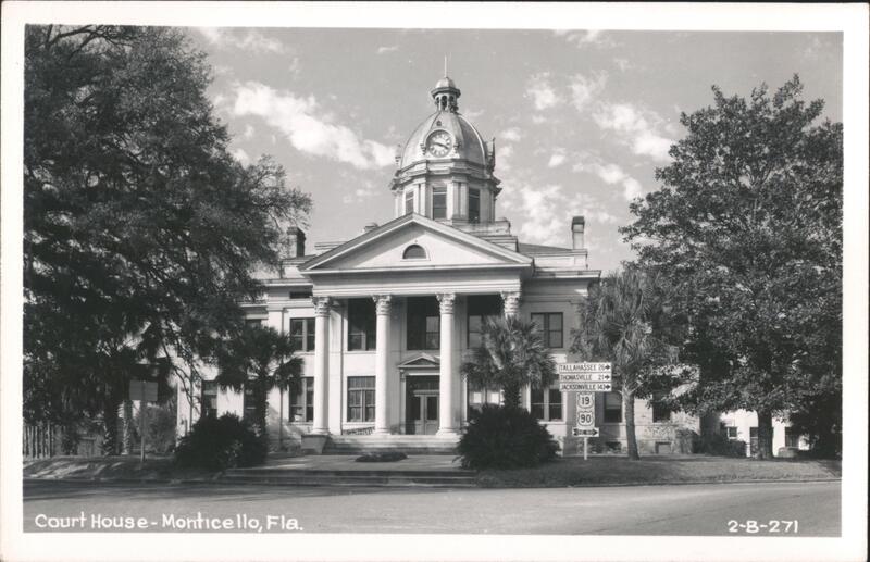 Monticello, FL - Jefferson County Courthouse Florida