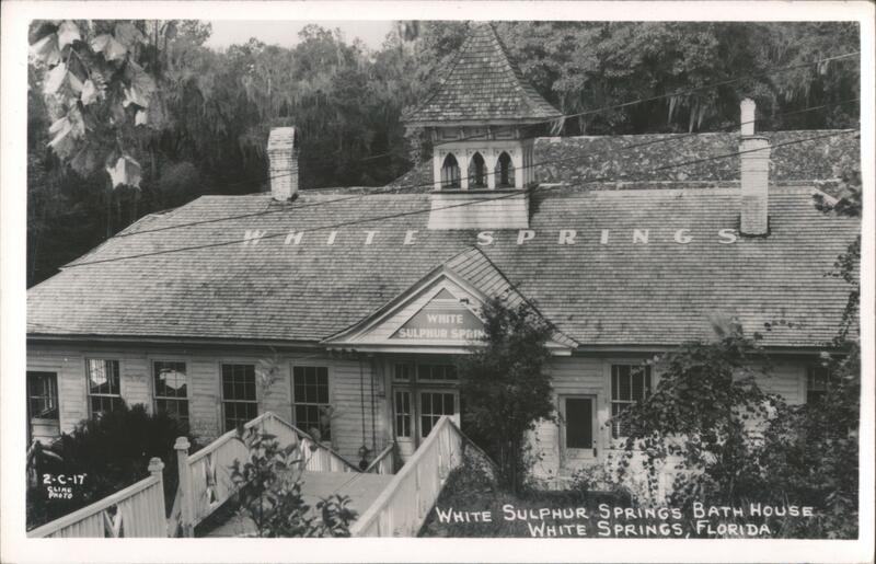 White Sulphur Springs Bath House, White Springs, Florida