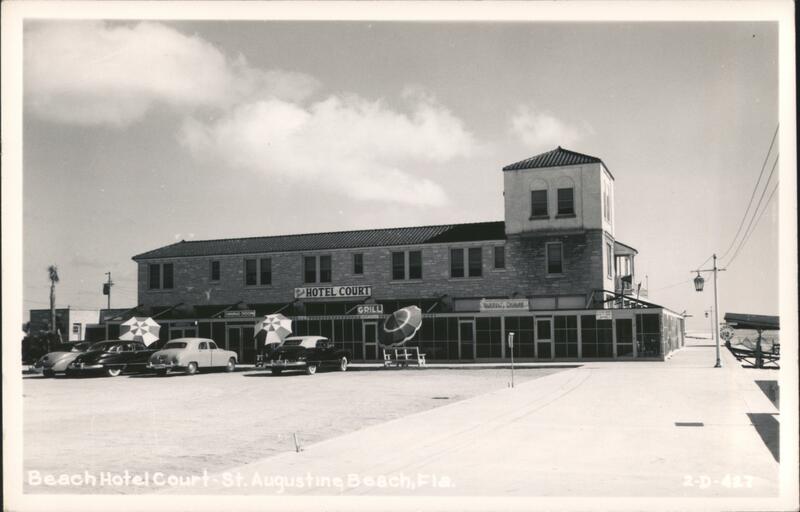 Beach Hotel Court, St. Augustine Beach, Florida