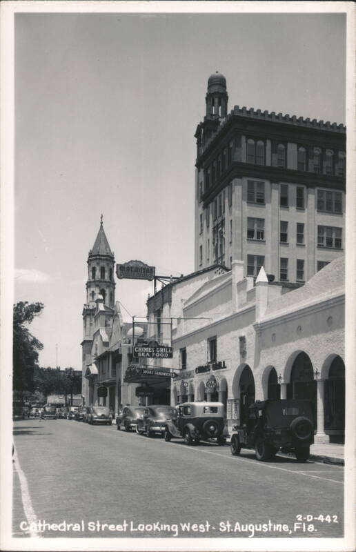 Cathedral Street Looking West - St. Augustine, Florida