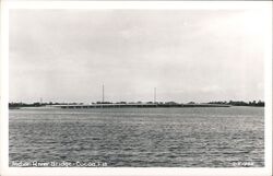 Indian River Bridge, Cocoa, Florida Postcard