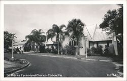 St. Marks Episcopal Church, Cocoa, Florida Postcard