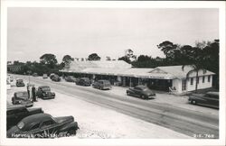 Harvey's roadside business, U.S. 1, Cocoa, Florida Postcard