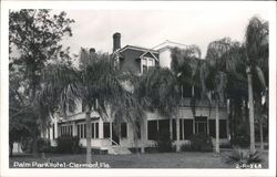 Palm Park Hotel, Clermont, Florida Postcard
