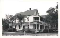 Lake View Hotel in Clermont, Florida Postcard