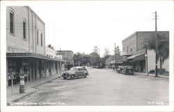 Clermont, Florida Street Scene Postcard