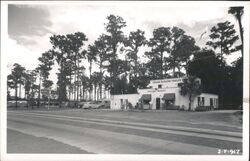 Orange Blossom Trailer Park Grocery Market, Florida Postcard