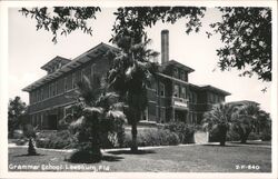 Grammar School, Leesburg, Florida Postcard