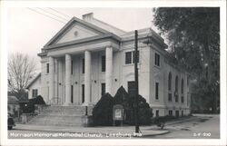 Morrison Memorial Methodist Church, Leesburg, Florida Postcard