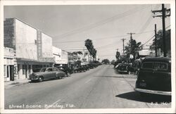 Bonifay, Florida Street Scene Postcard
