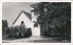 Presbyterian Church, Jasper, Florida Postcard