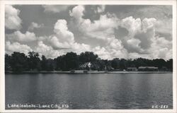 Lake Isabelle Lake City Florida Postcard