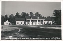 Stephen Foster Memorial Park Museum Building, White Springs Postcard