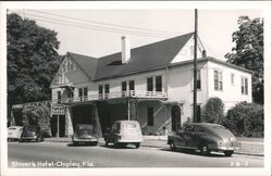 Shivers Hotel, Chipley, Florida - Vintage Postcard Postcard