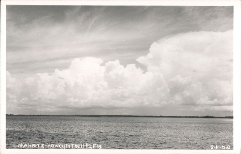 Lake Harris Cloudscape, Howey-in-the-Hills, Florida