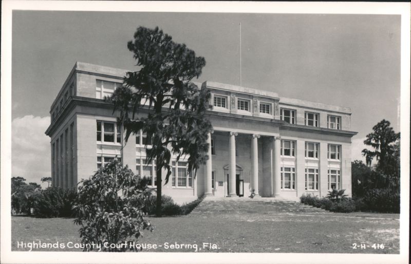 Highlands County Courthouse, Sebring FL Florida
